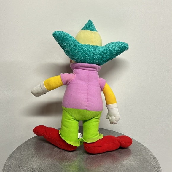 The Simpsons Krusty The Clown Plush - Picture 3 of 4